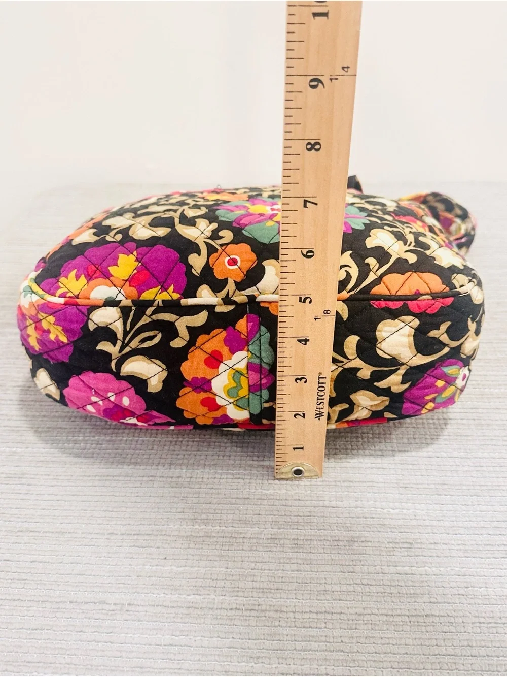 Vera Bradley Suzani Retired Pattern Quilted Shoulder Tote Bag